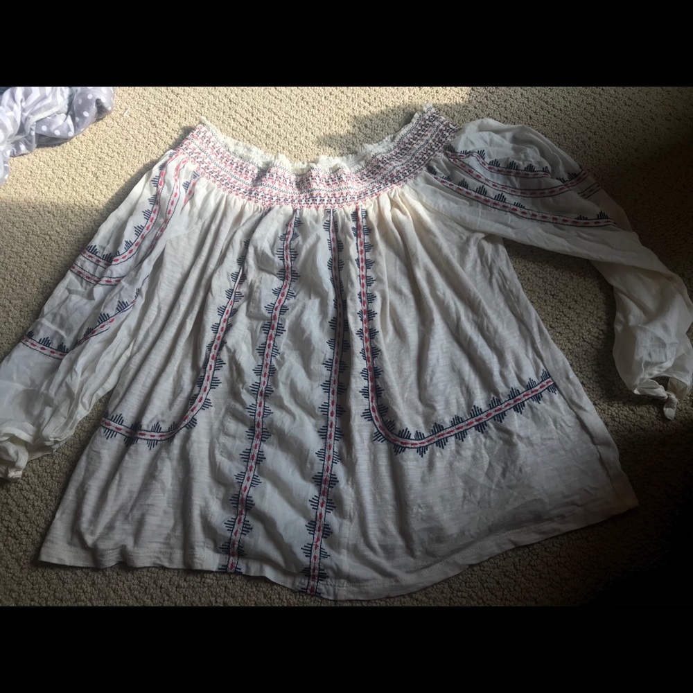 Off the shoulder top